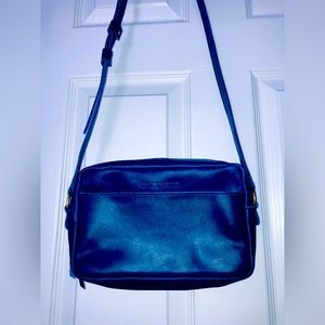Portland Leather Goods Toaster crossbody bag in Electric Blue